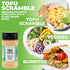 FreshJax Organic Tofu Scramble Spice Mix, Vegan Egg Seasoning, 4.8 oz Large Bottle, Gluten-Free, Non-GMO
