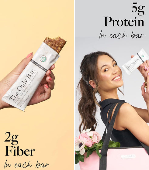 12 Pack 5g Truvani Plant Based Snack Bars | Coconut Cashew | Protein | USDA Organic and Vegan | The Only Bar | Dairy