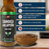 PS Seasoning Candied Jalapeno BBQ Chicken Wing Sauce - Sweet and Spicy All-Purpose Hot Sauce for Grilling, Dipping