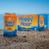 Hoppy Hour 12 oz (12-Pack) Sparkling Hop Water, Non-Alcoholic and Adaptogens Drink, Zero Sugar and Calories, Refreshing