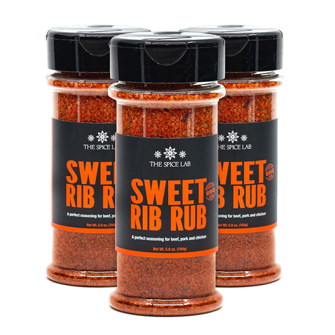 The Spice Lab Sweet Rib Rub for Smoking - BBQ Rub Seasoning