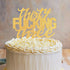 Thirty Three Happy Birthday Cake Toppers - 33rd Birthday Cake Decorations for 33 Years Old Anniversary Party