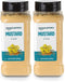 Amazon Grocery, Ground Mustard, 16 Oz (Pack of 2)