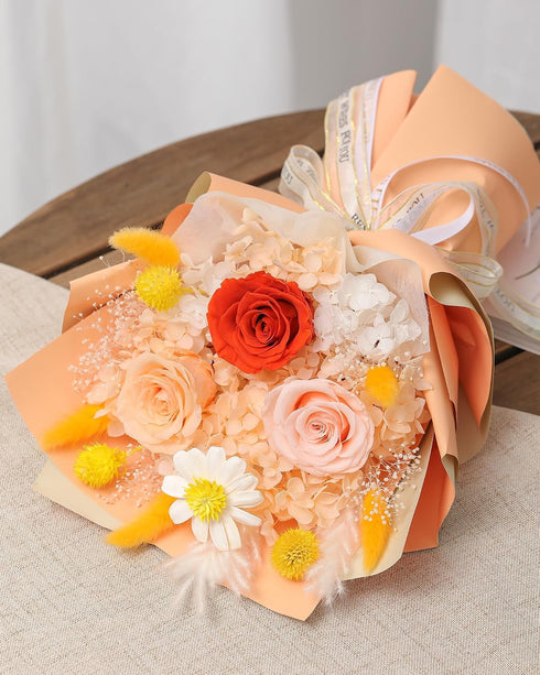 BestFlower Mothers Day Flowers Bouquet Gifts for Mom,Roses Bouquet Gifts for Women Mom Wife from Daughter,Fresh Flowers