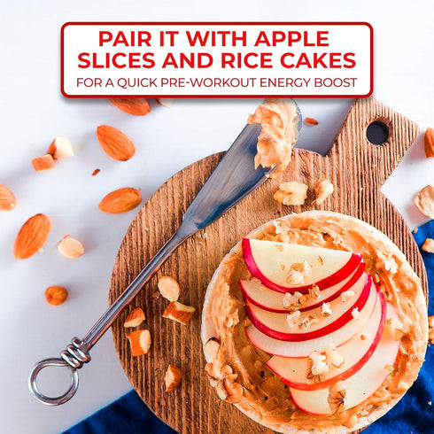 12 oz Kevala Almond Butter Crunchy - All-Natural Spread for Baking and Cooking, Nutritious Addition to Breakfast