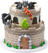 Decopac Dragon Creations Cake Topper - Cake Decorations, Gray