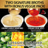 Pack 6 Pack (6 O'scallion of Ramen Noodles - Authentic Japanese Taste - Fresh Pre-Cooked Noodles, Rich Soup Base