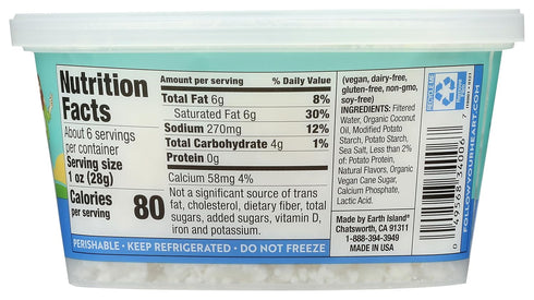 Follow Your Heart 6 , Feta Crumbles Plant Based, Ounce