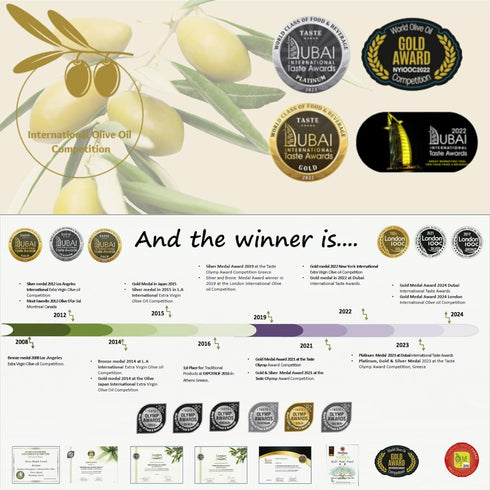 (500ml) 16.9 oz, Ariston "The Very Best" Extra Virgin Olive Oil | Anti-Oxidant Rich, Cold Pressed, Premium Quality |