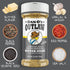 6 Set- Dan-O's Outlaw Seasoning Bottle Butter Dust, Butter Steak, Spicy BBQ, Sweet Caribbean, Sweet & Tangy BBQ