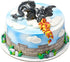Decopac Dragon Creations Cake Topper - Cake Decorations, Gray