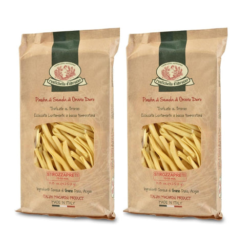 Rustichella StrOuncezapreti Pasta (2 X 8.8 Ounce)