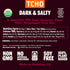 81% (10 pack) (2.1oz TCHO Dark & Salty Dark Chocolate Bars | Plant Based, Organic & Fair Trade | Non GMO, Non-Dairy