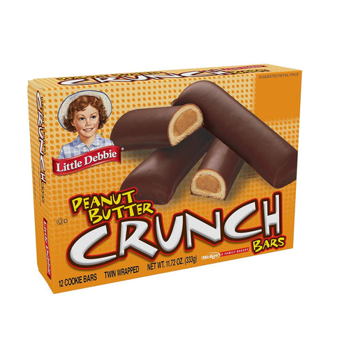 Little Debbie Crunchy Peanut Butter Bars - Delicious Snack Size