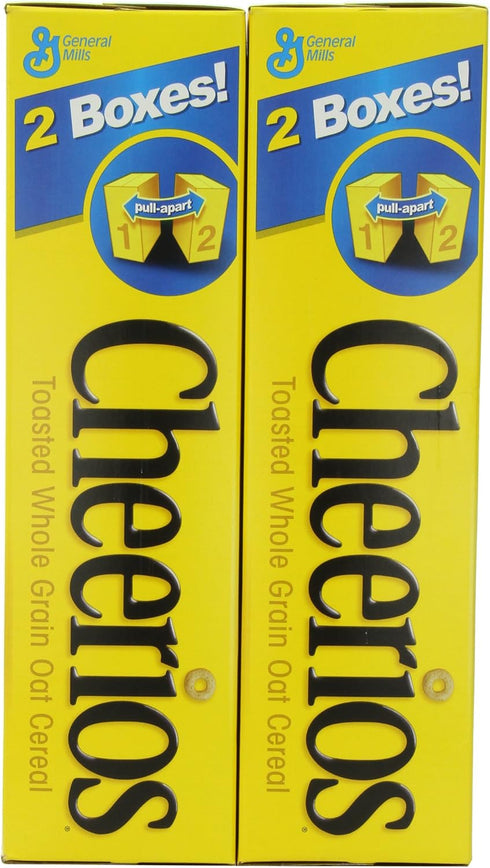 20.35 oz., 2 Count General Mills Cheerios Toasted Whole Grain Oat Cereal