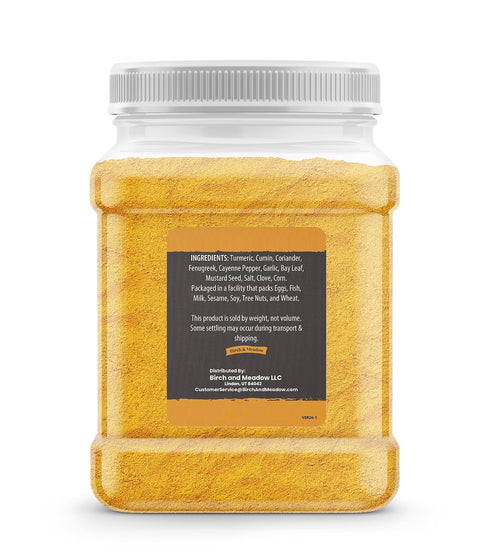 2 lb Birch & Meadow of Curry Powder, Stews & Soups, Authentic Flavor