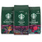 Starbucks Ground Coffee, Dark Roast Hot or Iced Coffee, Variety Pack, Three