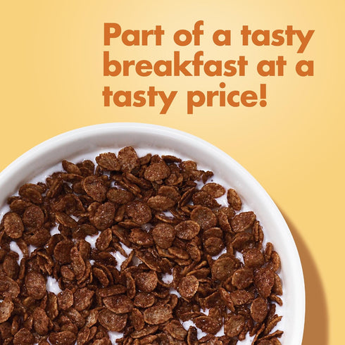 25 OZ Malt-O-Meal Cocoa Dyno Bites Gluten Free Breakfast Cereal, Crispy Rice Puffs for Family, Resealable Bag