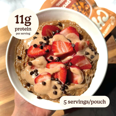 (3 pack (15 Multipack) Protein-Packed (10-11g), ChiChi Protein Hot Cereal | Apple Cinnamon, Maple Brown Sugar, Peanut