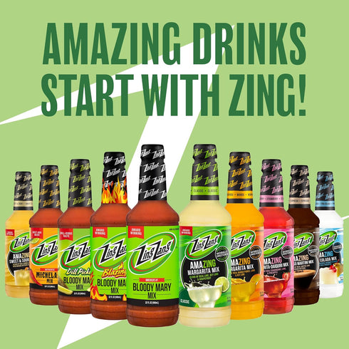 15 Oz (Pack 1) Zing Zang Bloody Mary Ketchup, Tomato Ketchup with Bold & Spicy Seasonings, Bottle