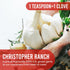 Christopher Ranch Crushed Garlic in Olive Oil | Heirloom California Garlic | 9 Oz Jar, Pack of 1