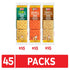 Pack (45 Packs) Keebler Sandwich Crackers, Lunch Snacks, Variety