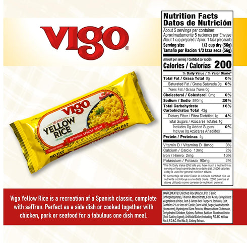 10 oz Vigo Yellow Rice