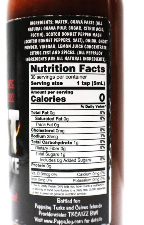 Peppajoy Scary Ghost Hot Sauce