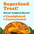 3 Food to Live Dried Mango Cheeks, Pounds - Premium Quality, Unsweetened, Unsulfured, and Preservative-Free. Naturally