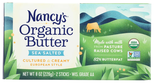 Nancy's Yogurt NANCYS YOGURT Organic Sea Salted Butter, 8 OZ