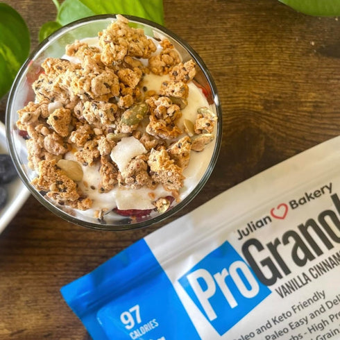 12g 2 15 Julian Bakery ProGranola Cereal | Vanilla Cinnamon | Protein | Paleo | Net Carbs | Gluten-Free | Grain-Free |