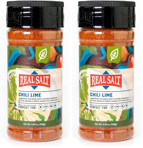 REDMOND Real Salt Seasoning - Natural Unrefined Gluten Free (Chili Lime)