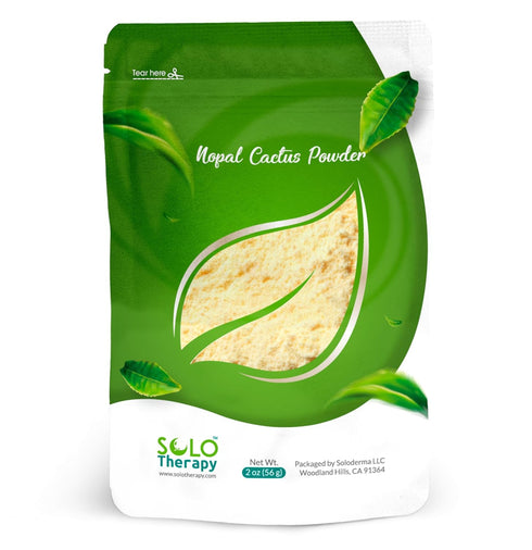 56 Nopal Cactus Powder, Grams, Opuntia Streptacantha Herbal Tea - Resealable Bag