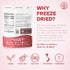 5 Jungle Powders Lychee Powder Ounce Bag - Freeze Dried Lychee Fruit for Baking, Smoothies, Syrup, Desserts, Sauces