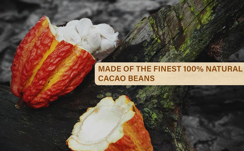 1/2 KORACAO Sustainably Harvested Cacao | Ideal Superfood for Everyday Bliss | Ceremonial Grade Cacao | Enhance Your