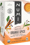 Numi Organic Orange Spice, 16 White Tea Bags Delicate Citrus & Warming