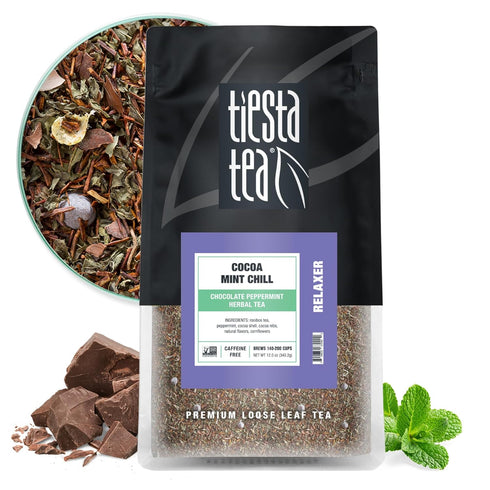 Tiesta Tea - Cocoa Mint Chill Loose Leaf Tea, Chocolate Peppermint Herbal