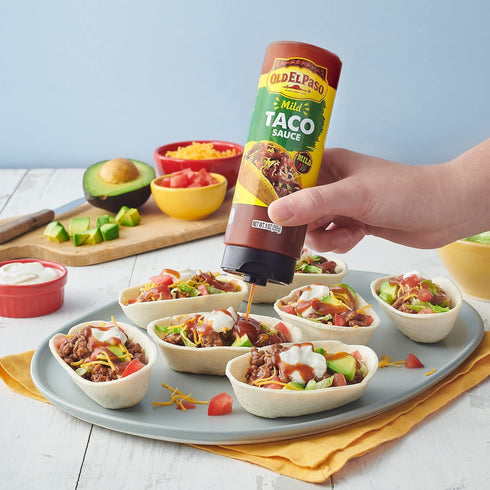 Old El Paso Mild Taco Sauce, 9 oz Squeeze Bottle