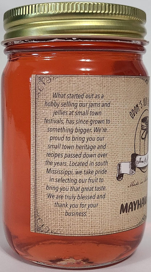 Odems Jams & Jellies 16 oz May-Haw Jelly in Glass Jar