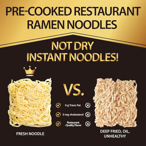 Pack 6 (2 O'scallion of Ramen Noodles (Variety flavor))