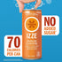 Blend,Sunset Pack,Clementine,Peach,Cherry Added,8.4 Oz,(Pack 48) IZZE Sparkling Juice Beverage Variety