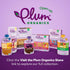 Plum Organics Jammy Sammy Snack Bars, Blueberry and Oatmeal, 1.02 oz Bars (Pack of 30)