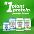 21g 6g 2.03 lb Orgain Organic Vegan Protein Powder, Chocolate Peanut Butter - Plant Protein, Prebiotic Fiber, Low Net