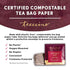 Teeccino Vanilla Nut Herbal Tea, 25 Tea Bags, Rich & Roasted, Caffeine Free & Prebiotic