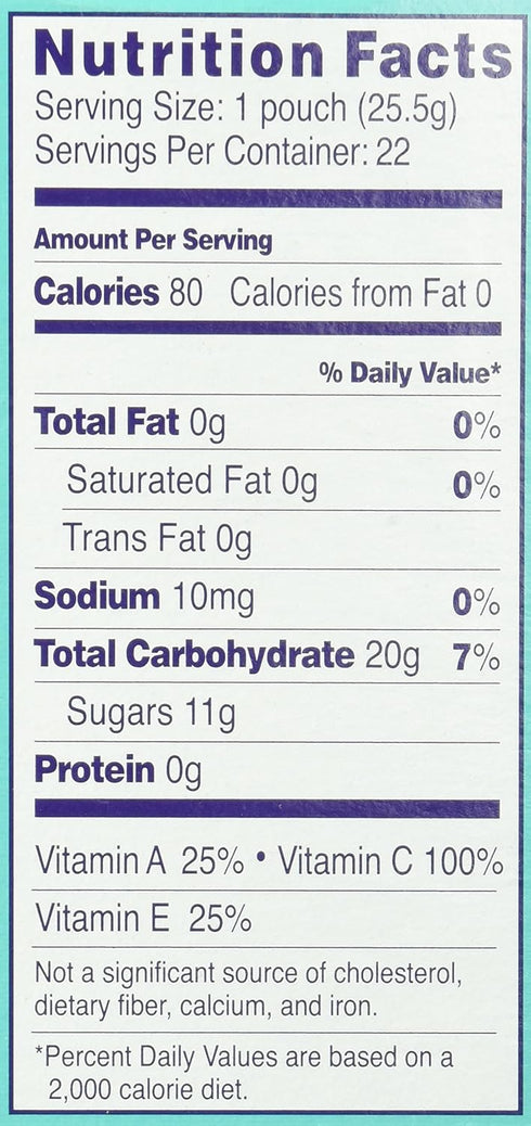 22 Welch's Island Fruits Pouches - Pouches
