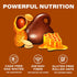 12 Over Easy Peanut Butter Dark Chocolate Soft and Chewy Oatmeal Breakfast Bars - Granola and Protein Bars - Energy