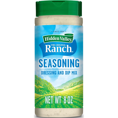 Hidden Valley Ranch Seasoning, Gluten Free Salad Dressing, 8 Ounces