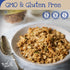 12 oz. (Pack 2) True North Granola Gluten Free Maple Vanilla Granola, Low Carb, Nut Free and Non-GMO