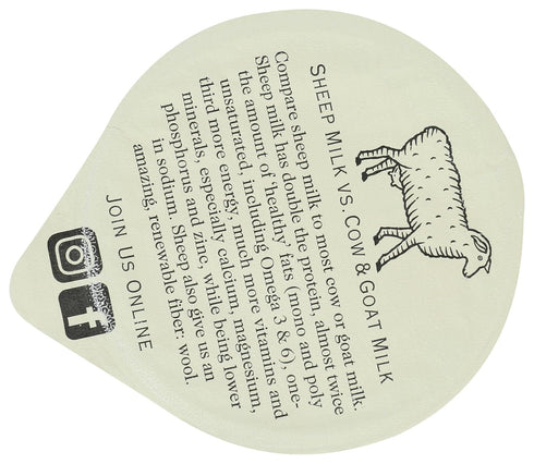Bellwether Farms 6 oz , Sheep Milk Yogurt, Plain