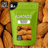 2 lb Packed Oh! Nuts Almonds - Dry Roasted Unsalted Almonds - - No Salt, No Oil All-Natural Protein - in New York